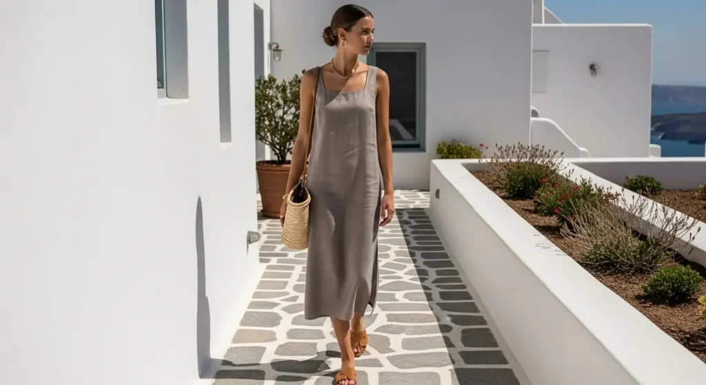 Sleek Minimalist Sundresses Summer Trends Feel a Little Dated