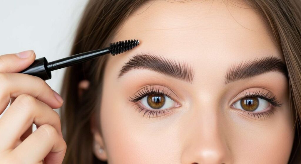 Feathered Brows with Tinted Gel Light Summer Makeup