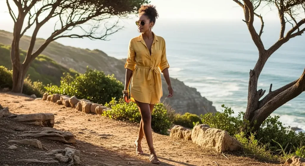 Sun-Faded Yellow Everything – Cape Town Zara’s  summer  Outfits Women