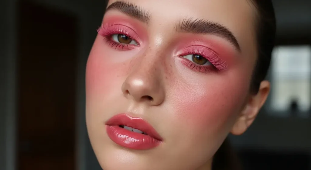 Strawberry Milk Makeup Soft Summer Makeup