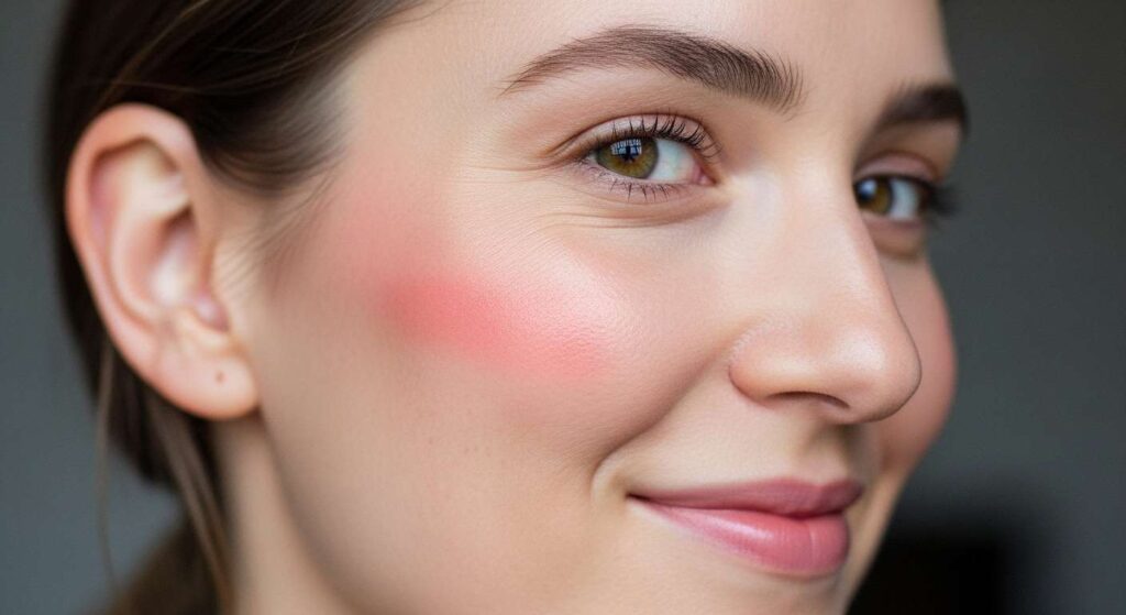 Cream Blush for a Natural Flush Light Summer Makeup