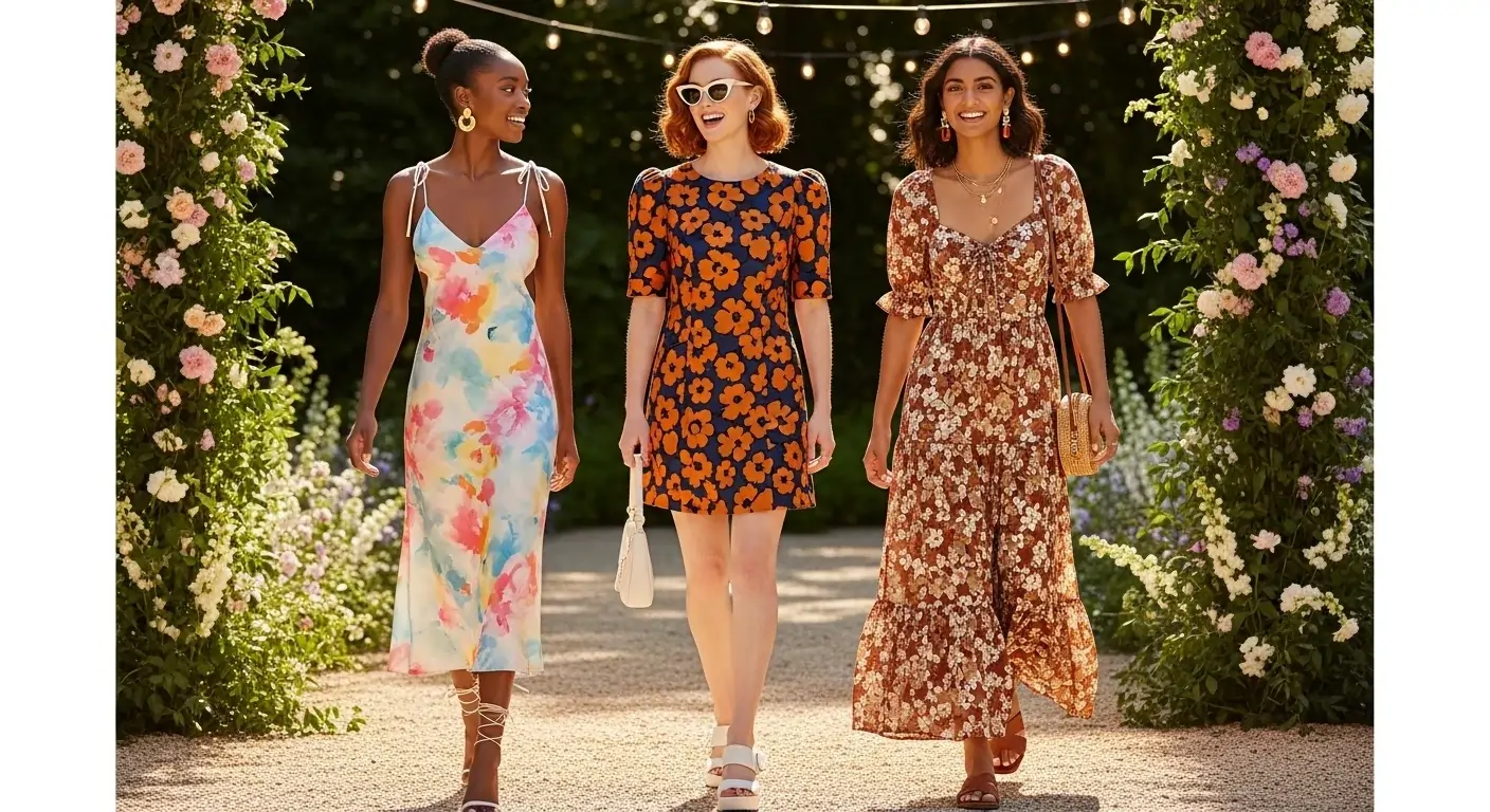 Perfect Dress Outfits That Prove Florals Are Still Summer