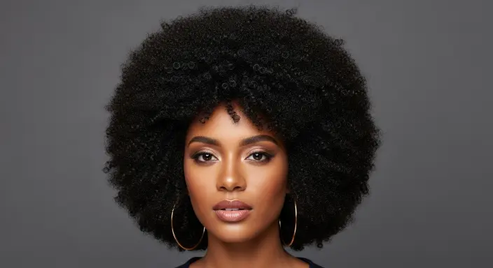 Voluminous Curly Blowout Disco Hair Ideas