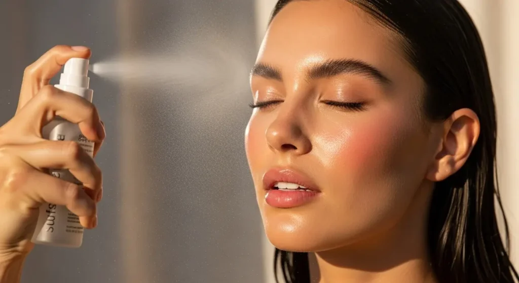 Setting Mist with Benefits Perfect Beach Makeup
