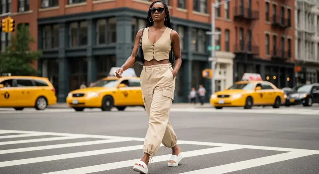 Soft Utility – New York City Zara’s  summer  Outfits Women