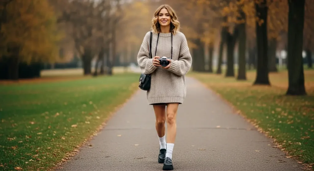 Chunky Footwear Fall Outfit Trends