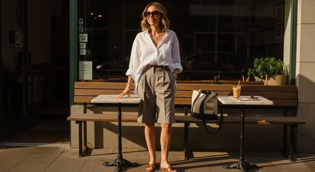 Crisp White Button-Down Shirt Boring But Brilliant Summer