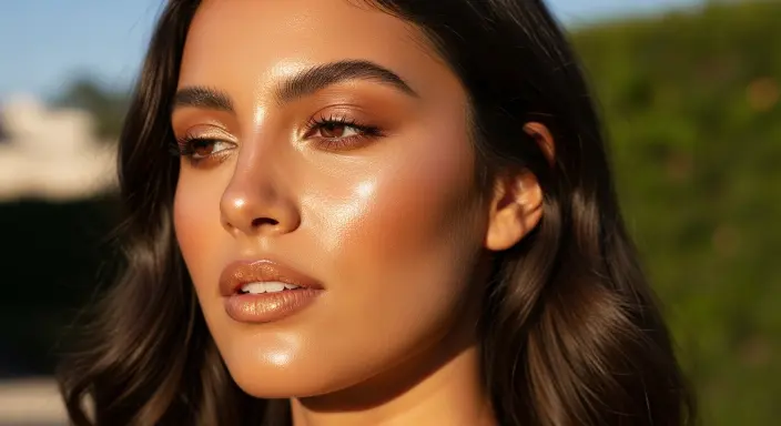 Natural Freckles & Skin Tint Summer Makeup Looks