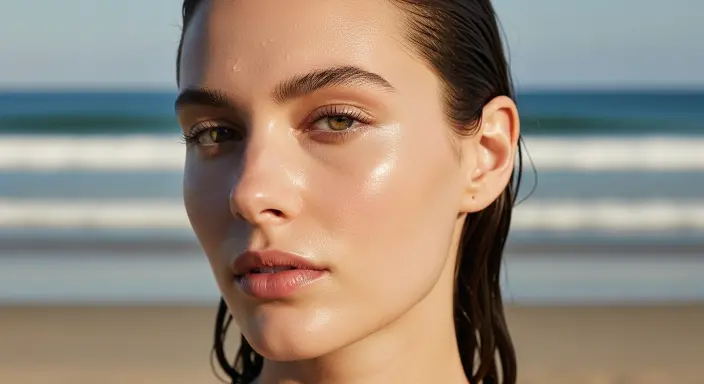 Glazed Skin & Glossy Eyes Summer Makeup Looks