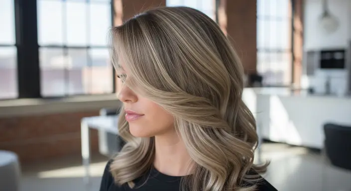 Champagne Blonde with Taupe Lowlights Blonde Hair Ideas 