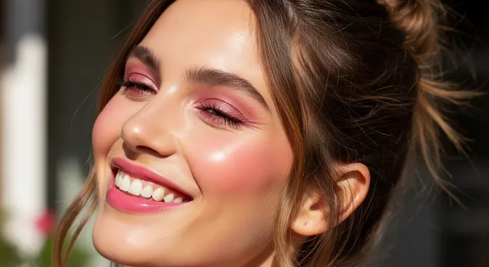 Monochromatic Peach Look  Summer Makeup Looks
