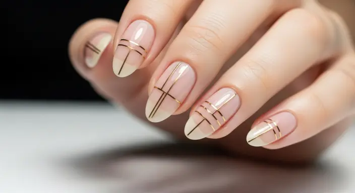 Minimalist Chic Nails Birthday Nails Ideas