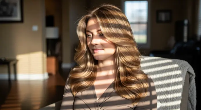 Buttery Blonde with Sandy and Honey Lowlights Blonde Hair Ideas 