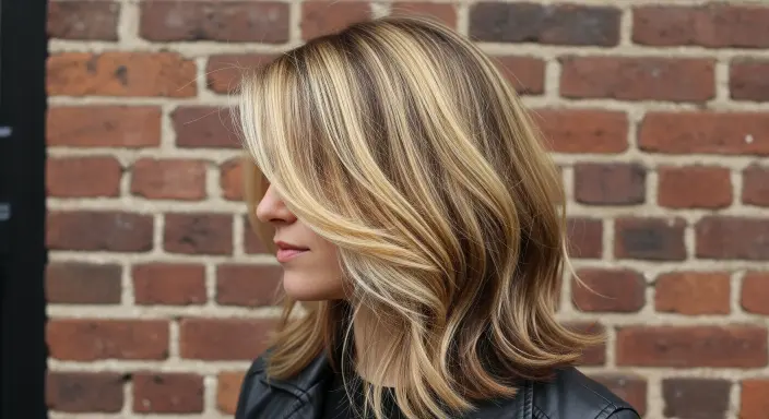 Dirty Blonde with Golden Highlights and Espresso Lowlights Blonde Hair Ideas 