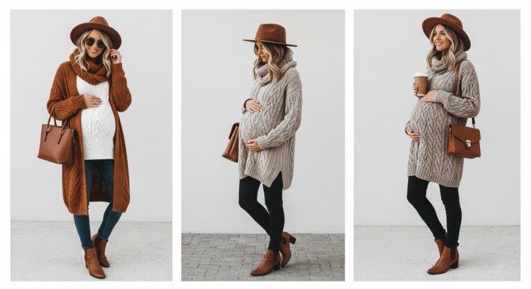 20 Fall Pregnancy Outfits