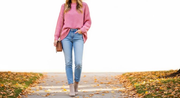20 Pink Fall Outfits