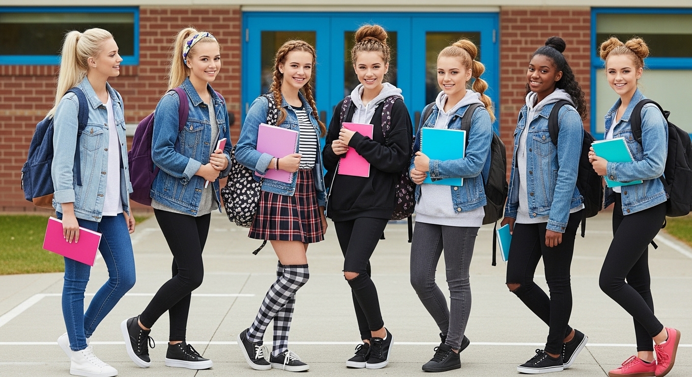 first day of school hairstyles