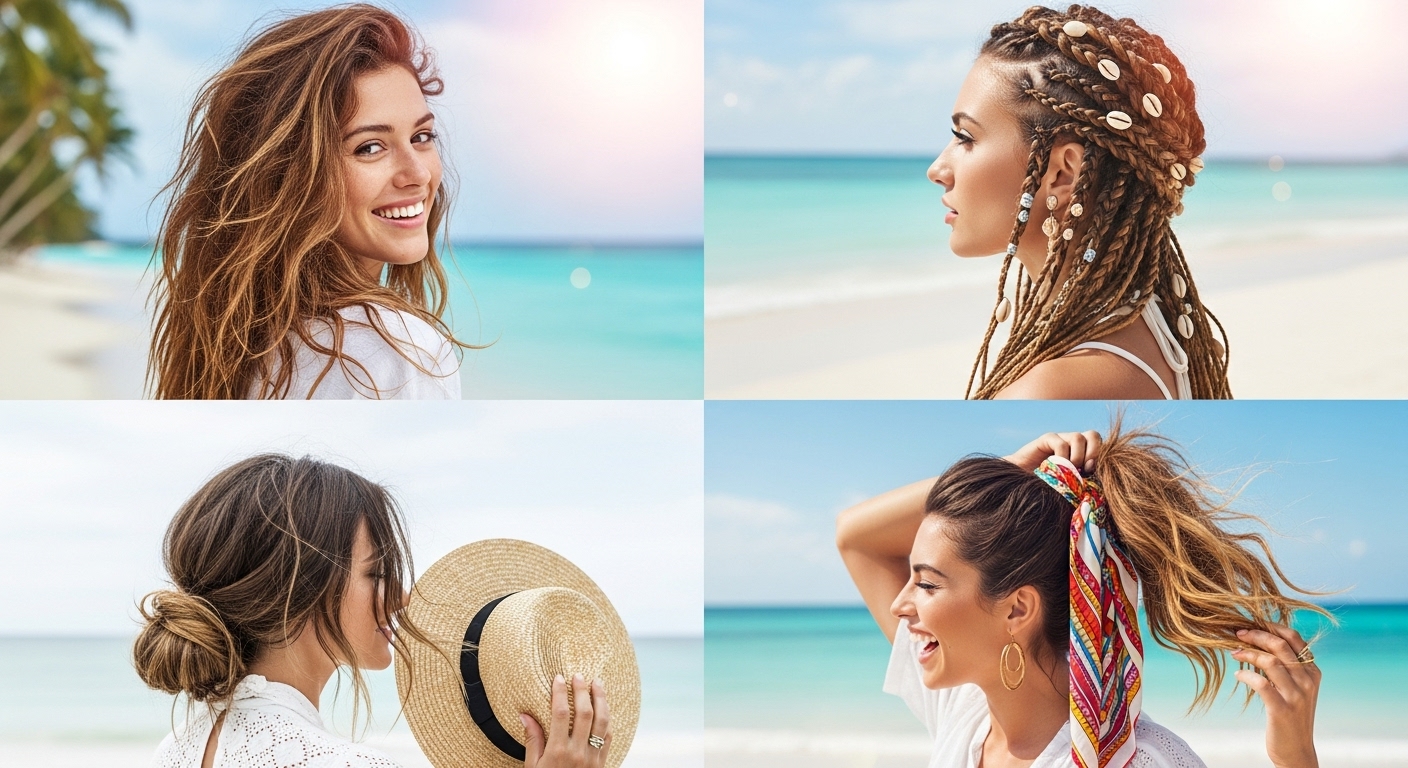 beach hairstyle ideas