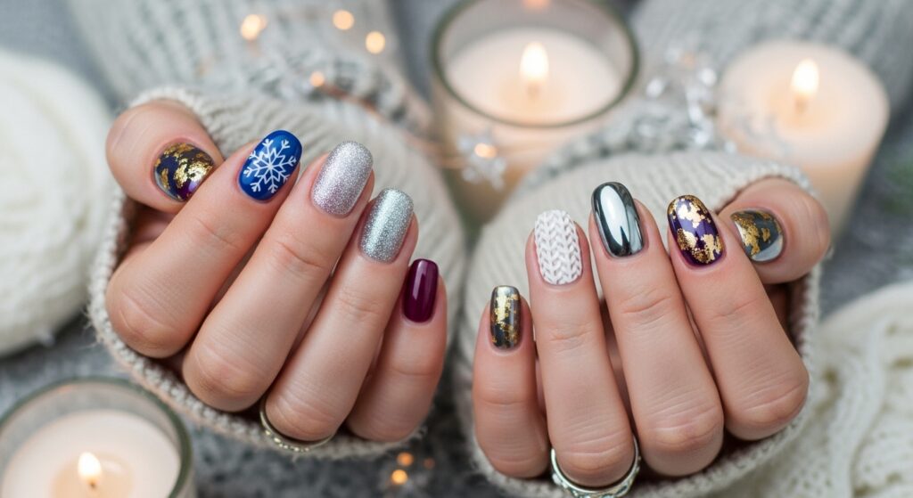 winter nails