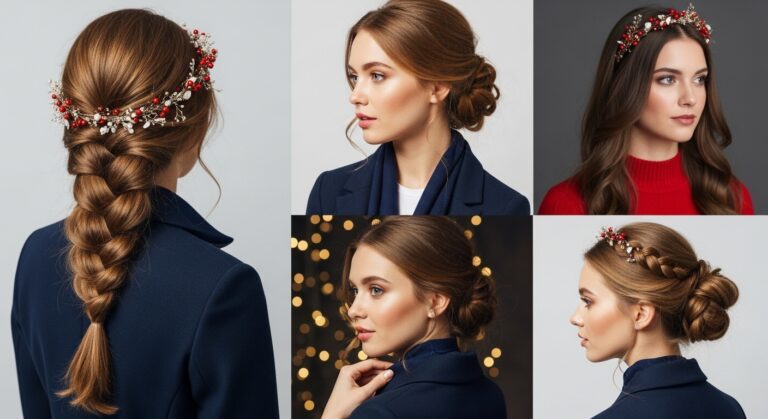 seasonal holiday hair inspo ideas