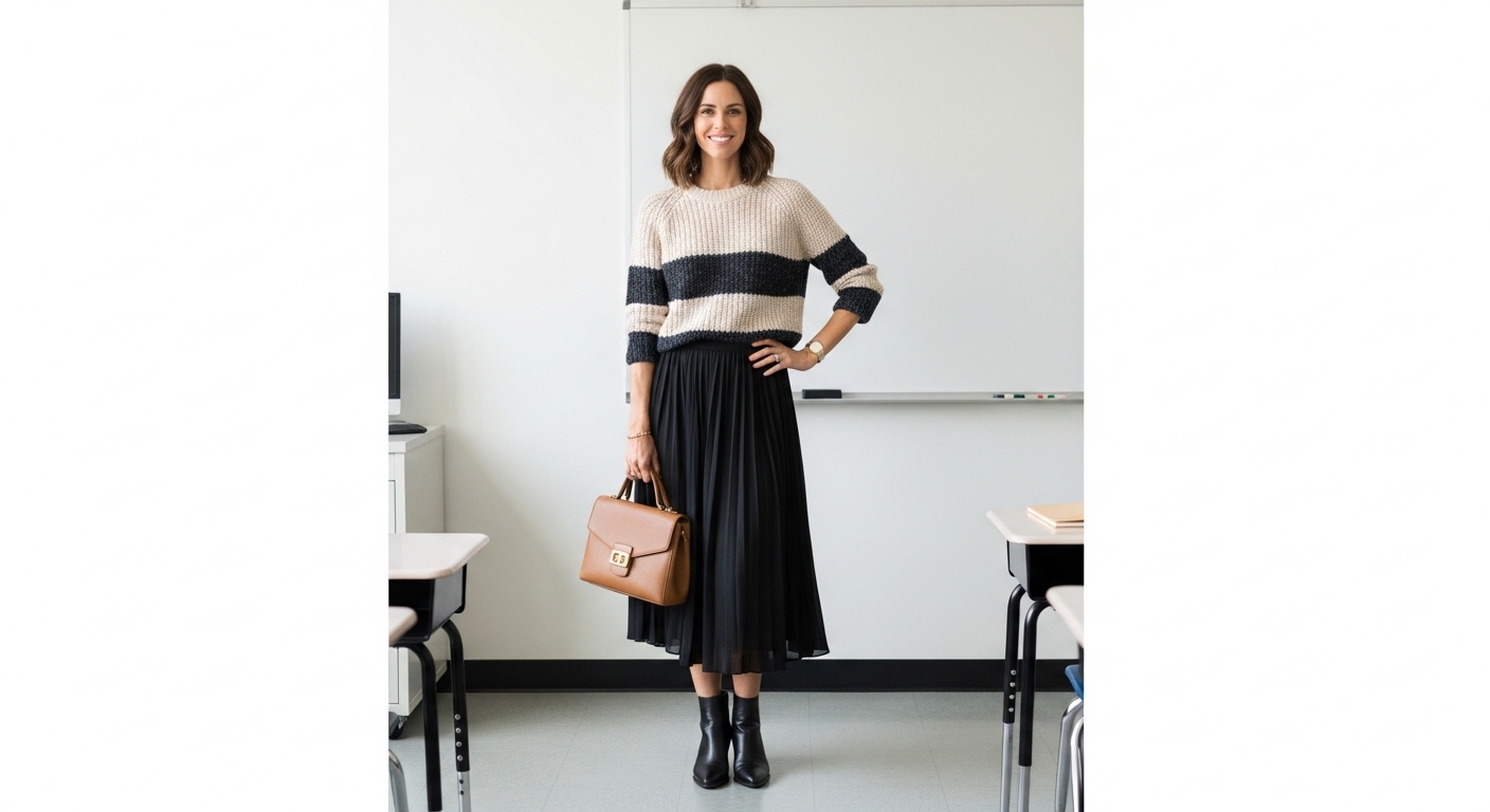 20 Fall Teacher Outfits