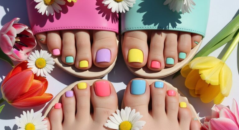 Spring Toenail Colors