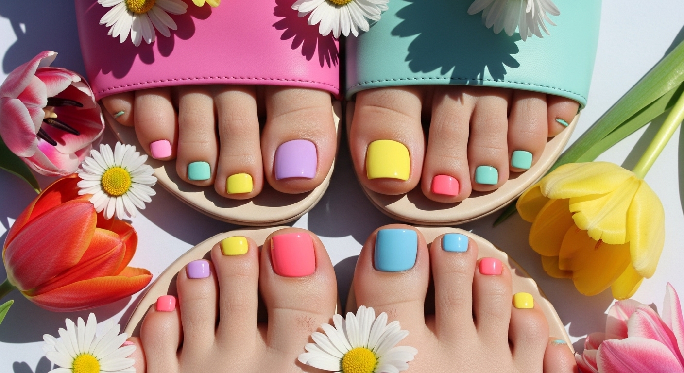 Spring Toenail Colors