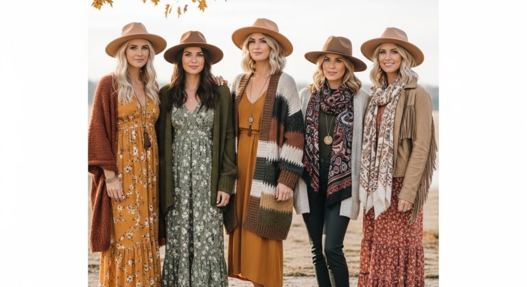 20 Boho Fall Outfits