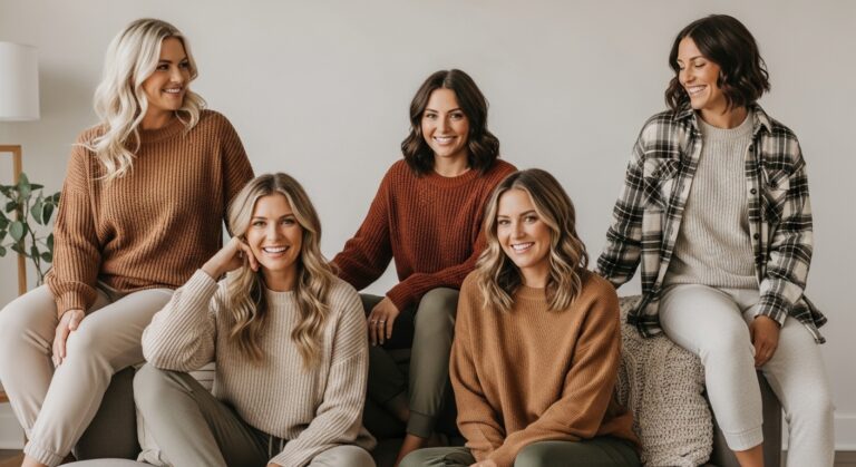 20 Comfy Fall Outfits for Lazy Days