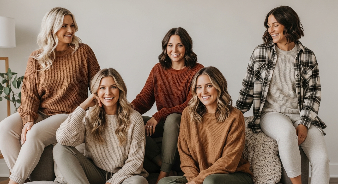 20 Comfy Fall Outfits for Lazy Days