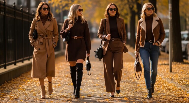20 Brown Fall Outfits