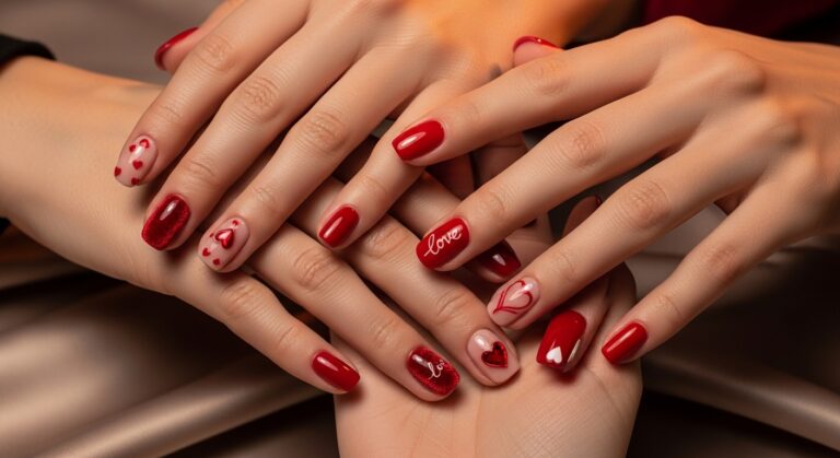 10 Romantic red valentine’s nails inspiration That Feel Bold, Polished, and Irresistibly Chic