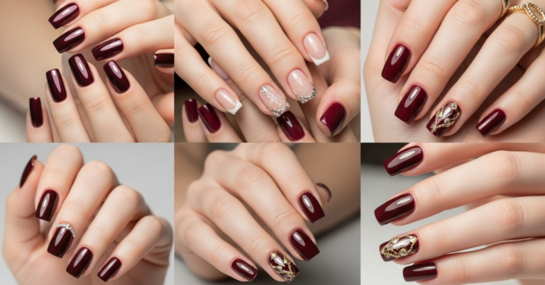 10 Burgundy Chrome Valentine’s Day Nails That Feel Luxurious and Irresistibly Romantic