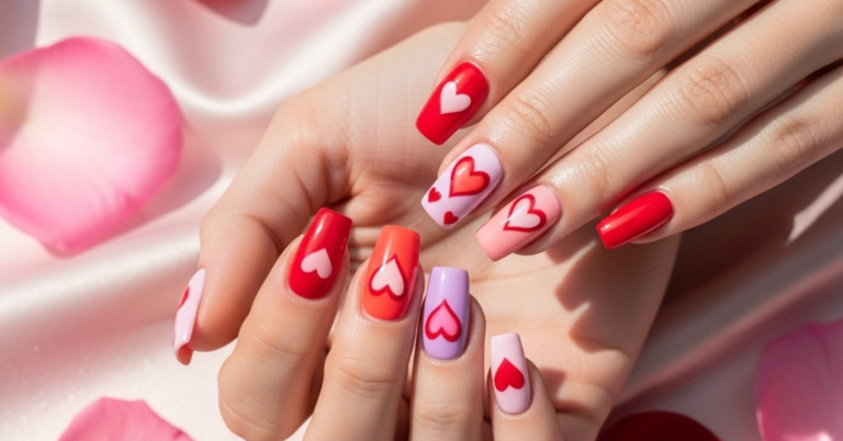 10 Super Cute Valentine’s Day Nails You’ll Fall in Love With