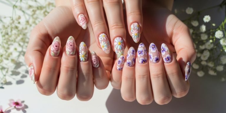 Gorgeous Floral Spring Nail Ideas 2026: 10 Elegant Bloom Inspired Manicures